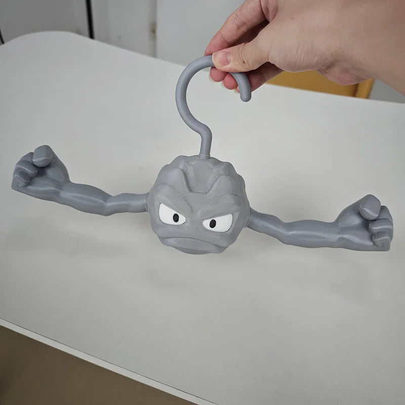 Geodude™ 3D Cartoon Clothes Hanger