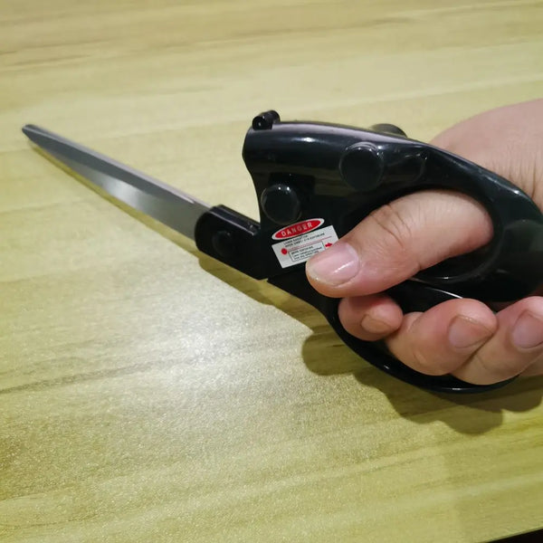 Laser-Guided Precision Cutting Scissors