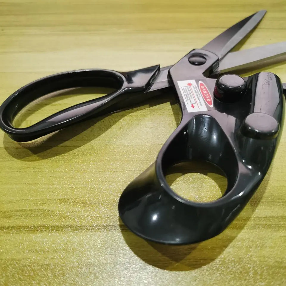 Laser-Guided Precision Cutting Scissors