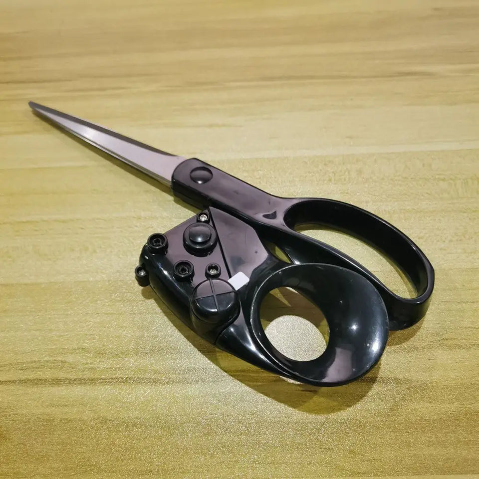 Laser-Guided Precision Cutting Scissors