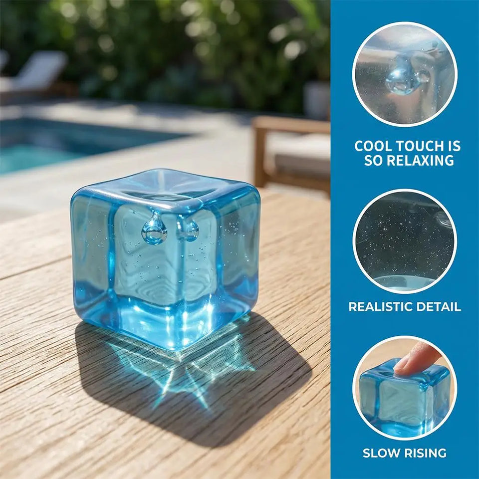 Crystal Ice Cube Stress Relief Toy