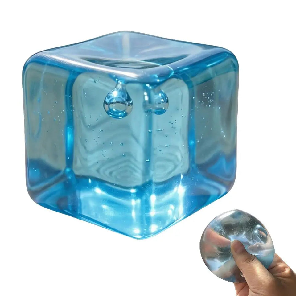 Crystal Ice Cube Stress Relief Toy