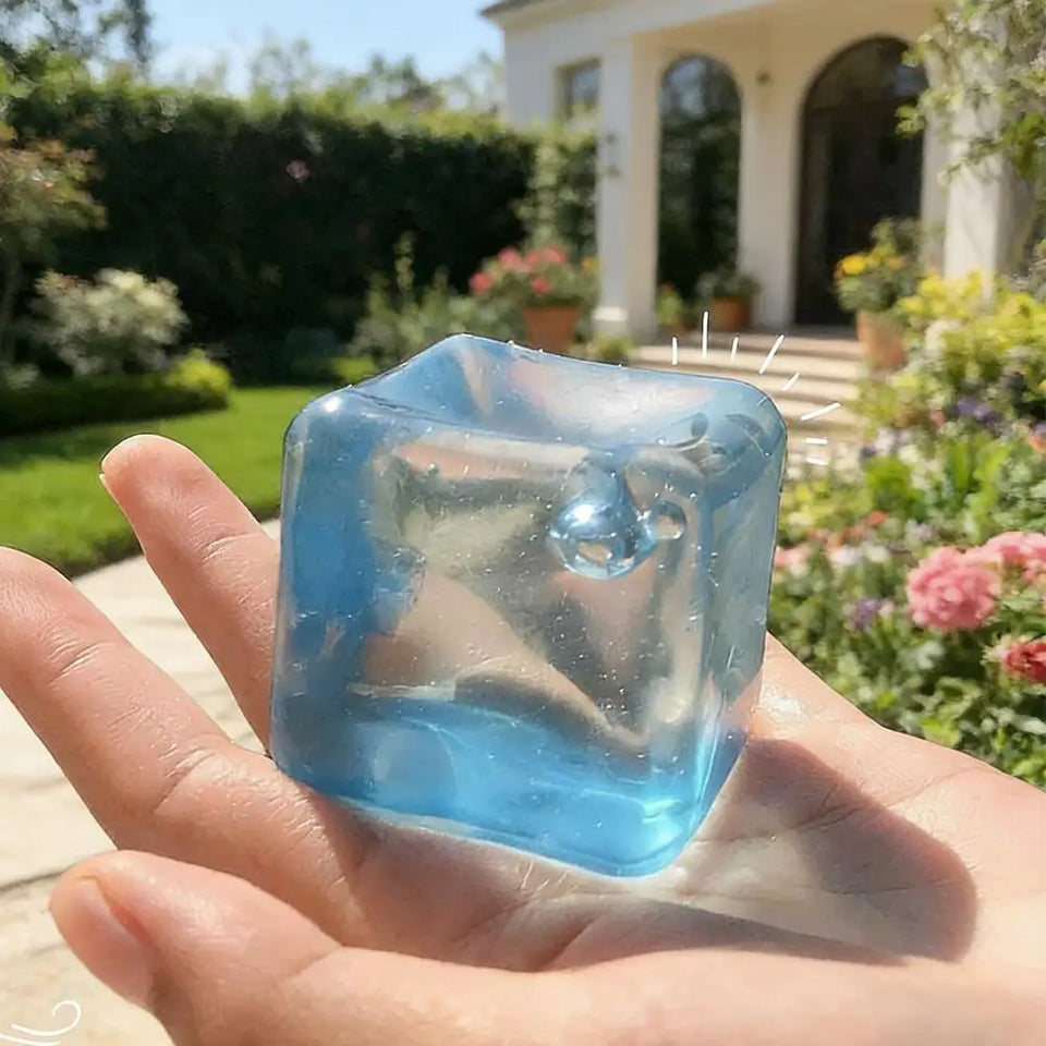 Crystal Ice Cube Stress Relief Toy