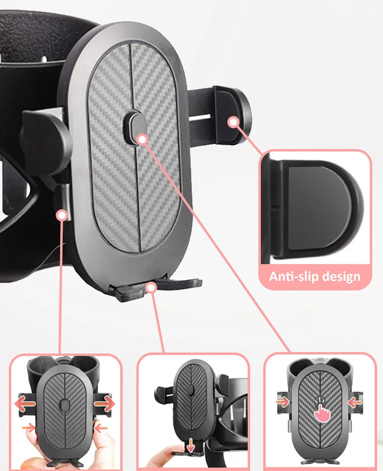 Universal Stroller Cup & Phone Holder