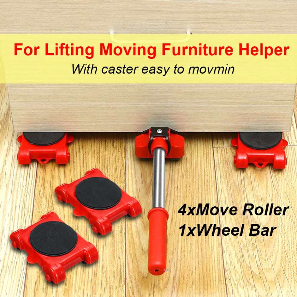 Heavy-Duty Furniture Mover & Lifter Set (5 PCS)