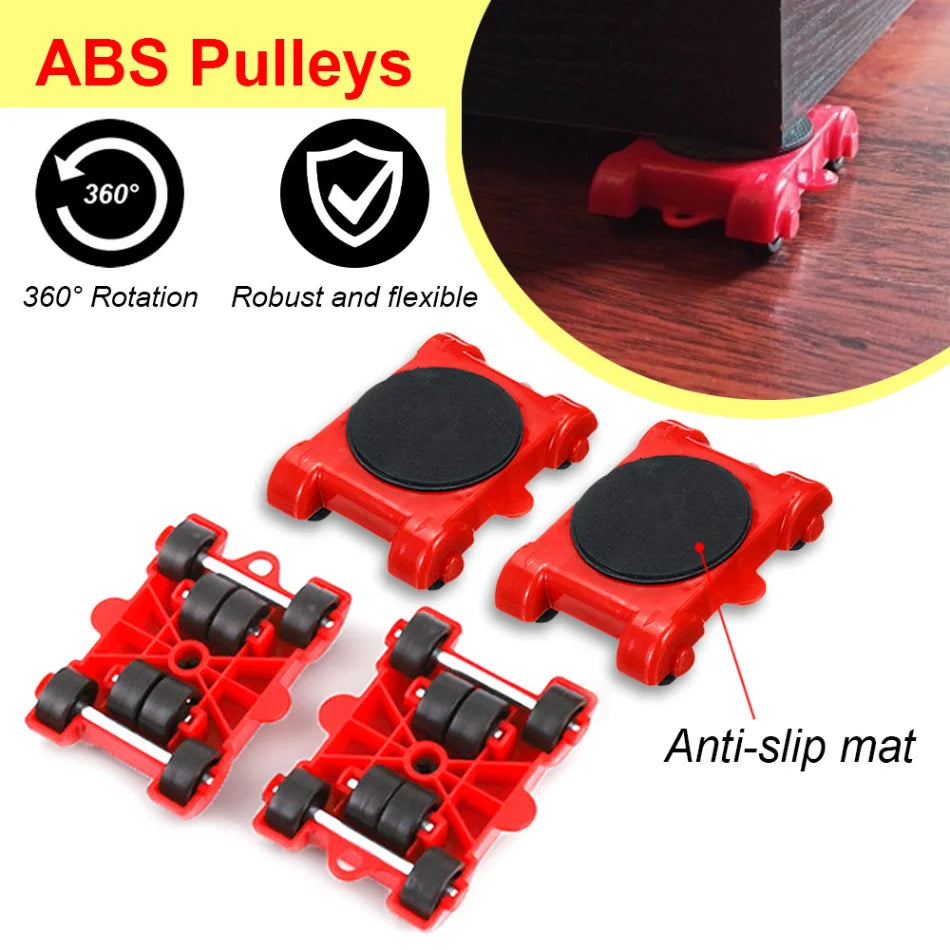 Heavy-Duty Furniture Mover & Lifter Set (5 PCS)