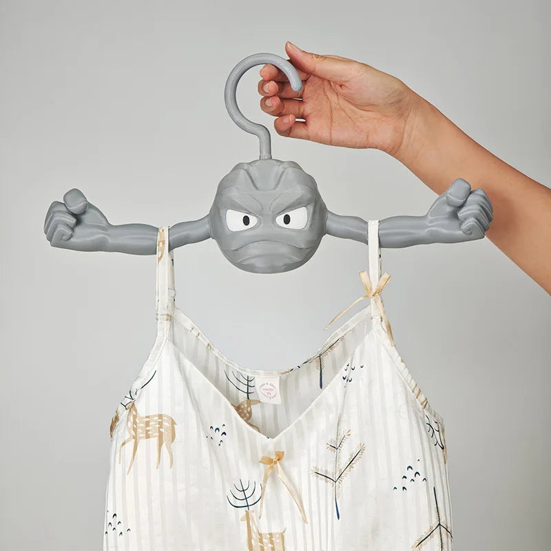 Geodude™ 3D Cartoon Clothes Hanger