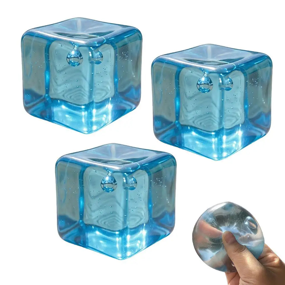 Crystal Ice Cube Stress Relief Toy