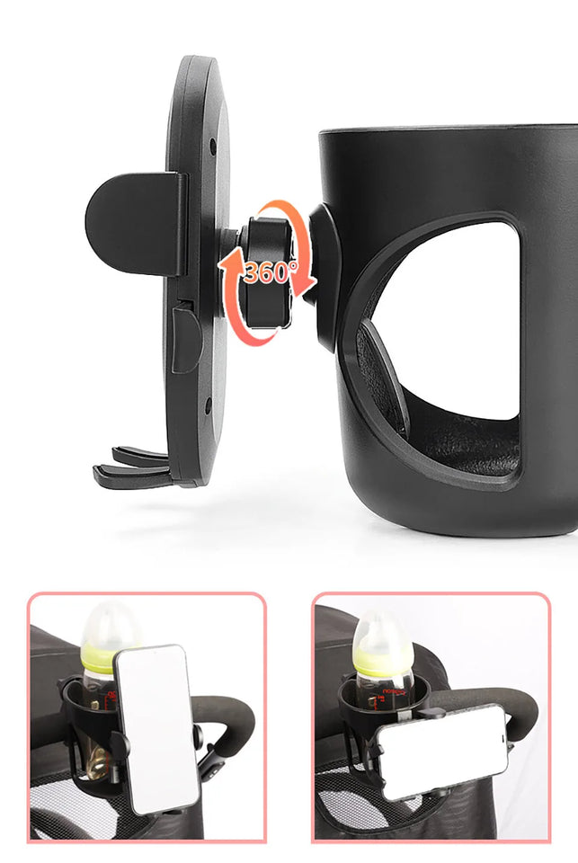 Universal Stroller Cup & Phone Holder